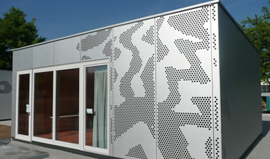 Perforated Metal Decoration