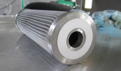 Stainless steel filter elements